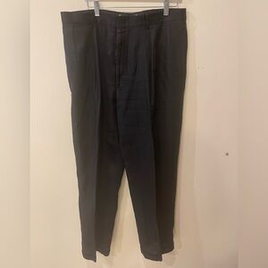 Ralph Lauren Linen Blend Black Pants